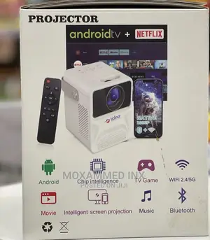 Projector Android Tv + Netflix