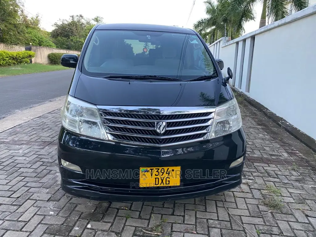 Toyota Alphard 2007 Black