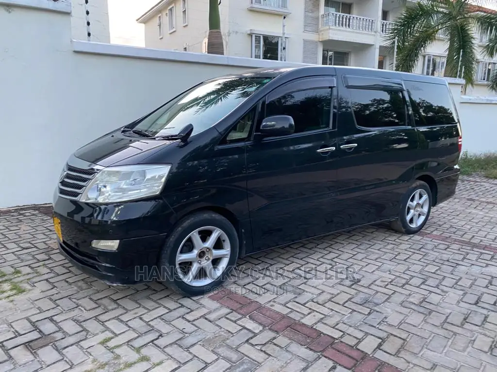Toyota Alphard 2007 Black