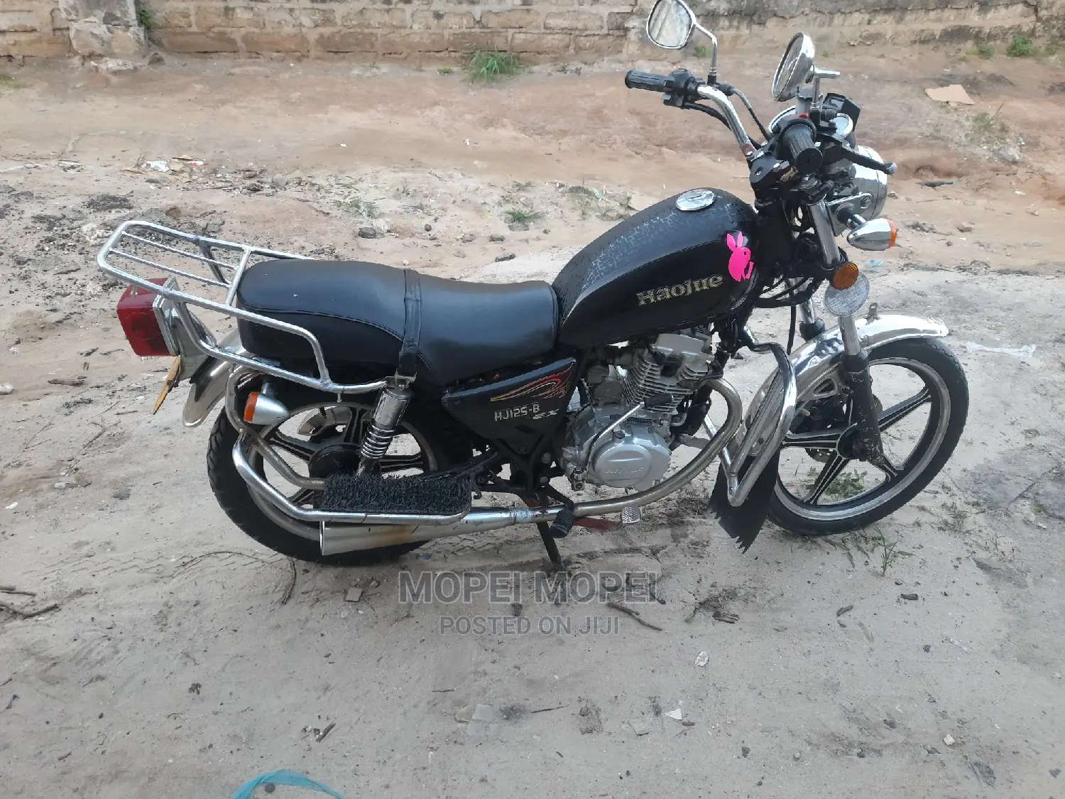 Haojue VE125 HJ125T-26 2021 Black
