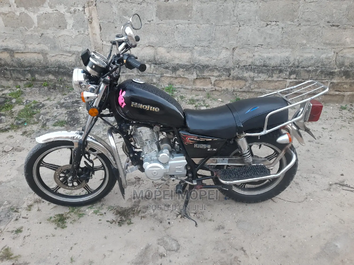 Haojue VE125 HJ125T-26 2021 Black