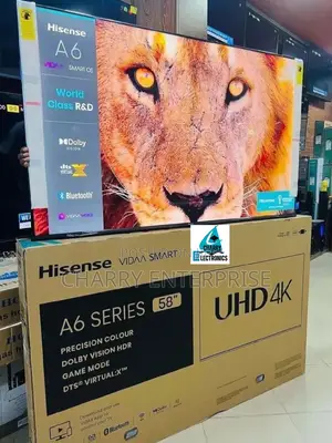 Hisense Smart Uhd A6 Series'58" Inch Bluetootth