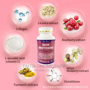 Skin Whitening Tablets With Glutathione (2000mg)