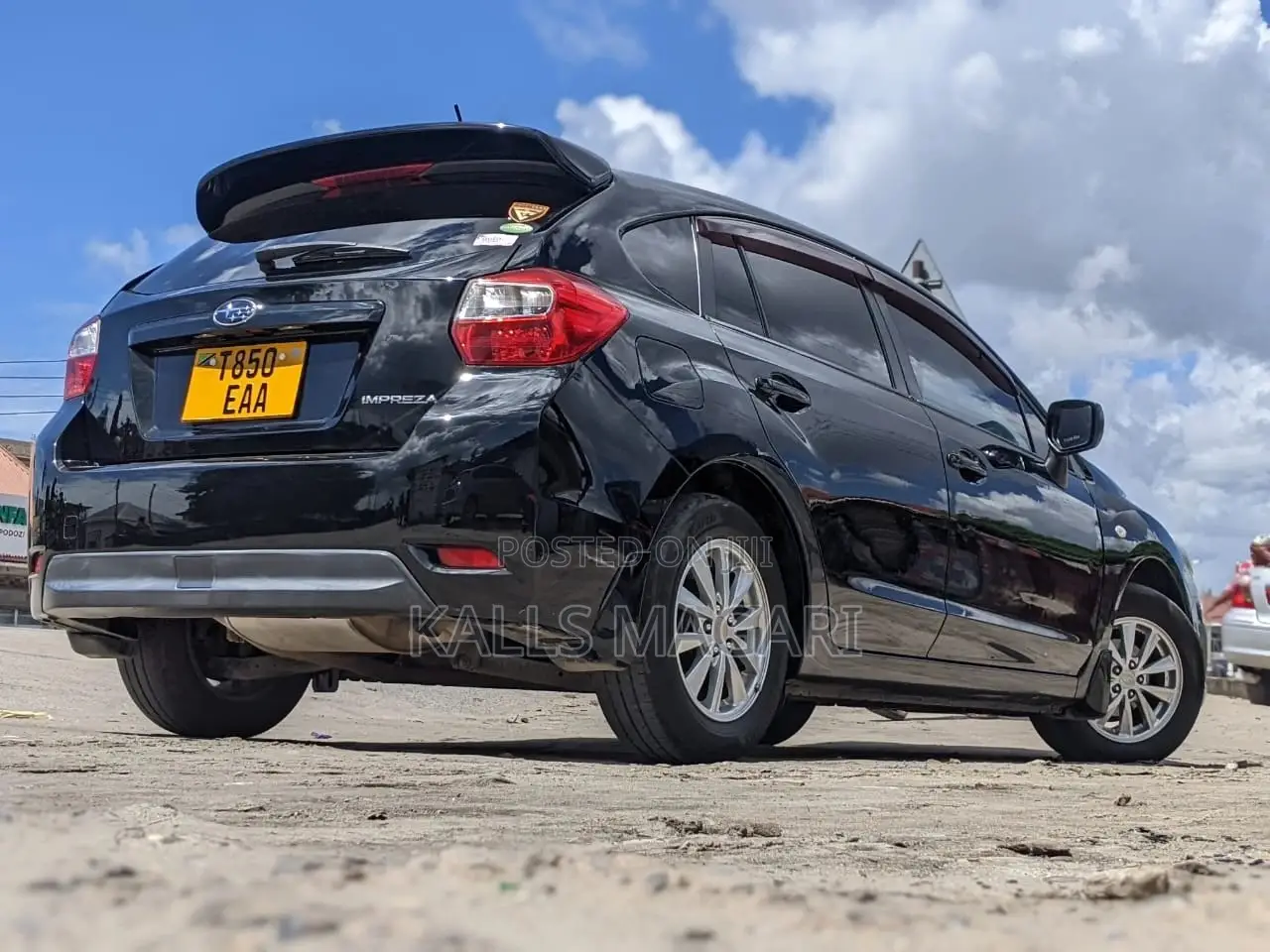 Subaru Impreza 2012 Black