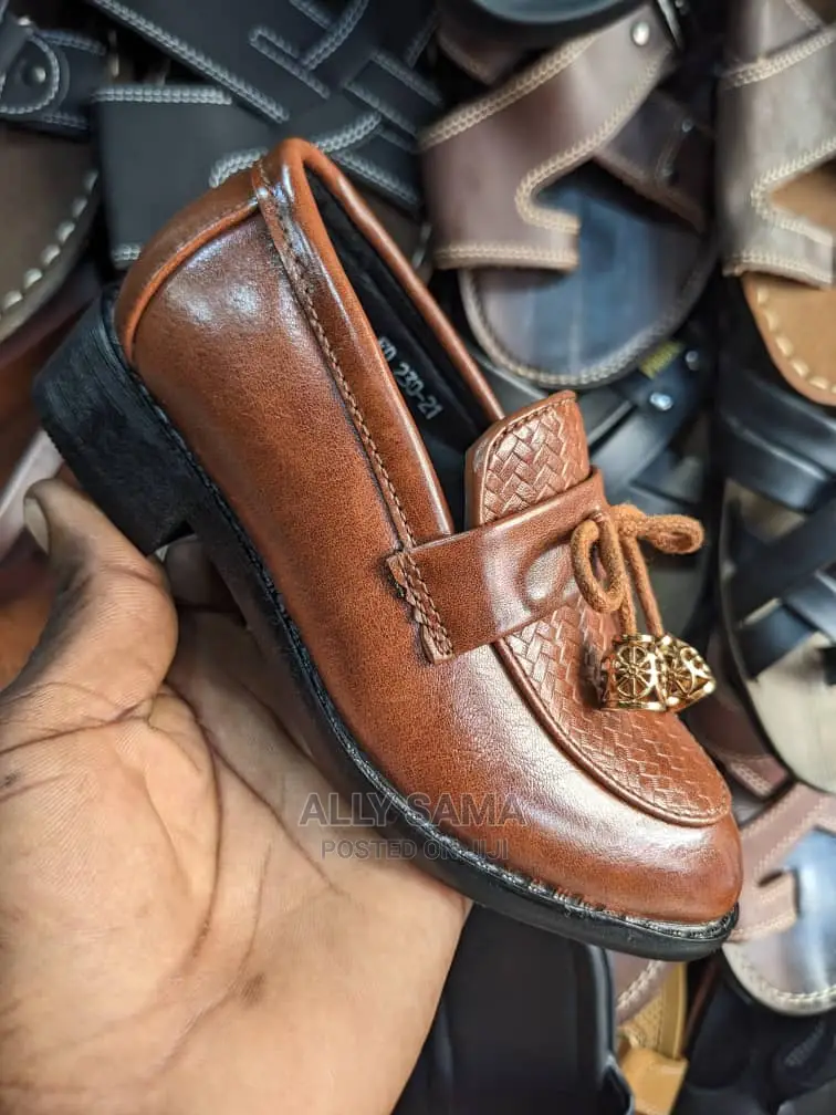 Kids Loafers Brown