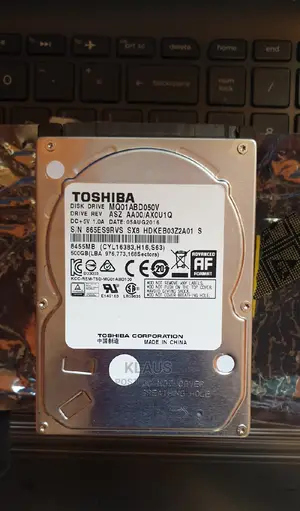 Toshiba HDD 500GB 100% Health