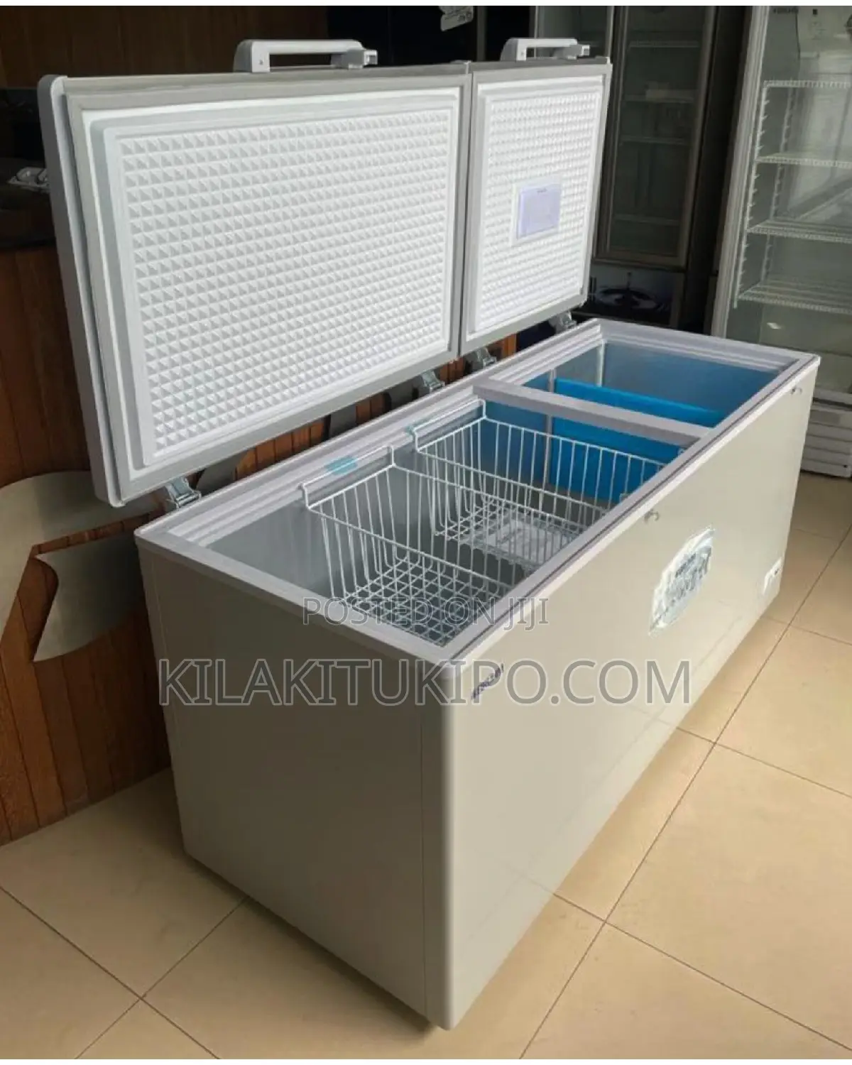 *Brühm Chest Freezer Double Door 658ltr (Bcd-700m)