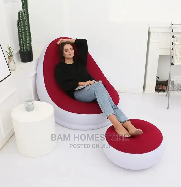 Air Sofa With Round Table