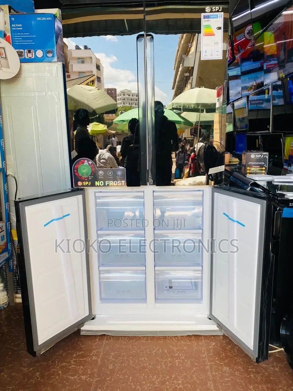 SPJ Side by Side Refrigerator