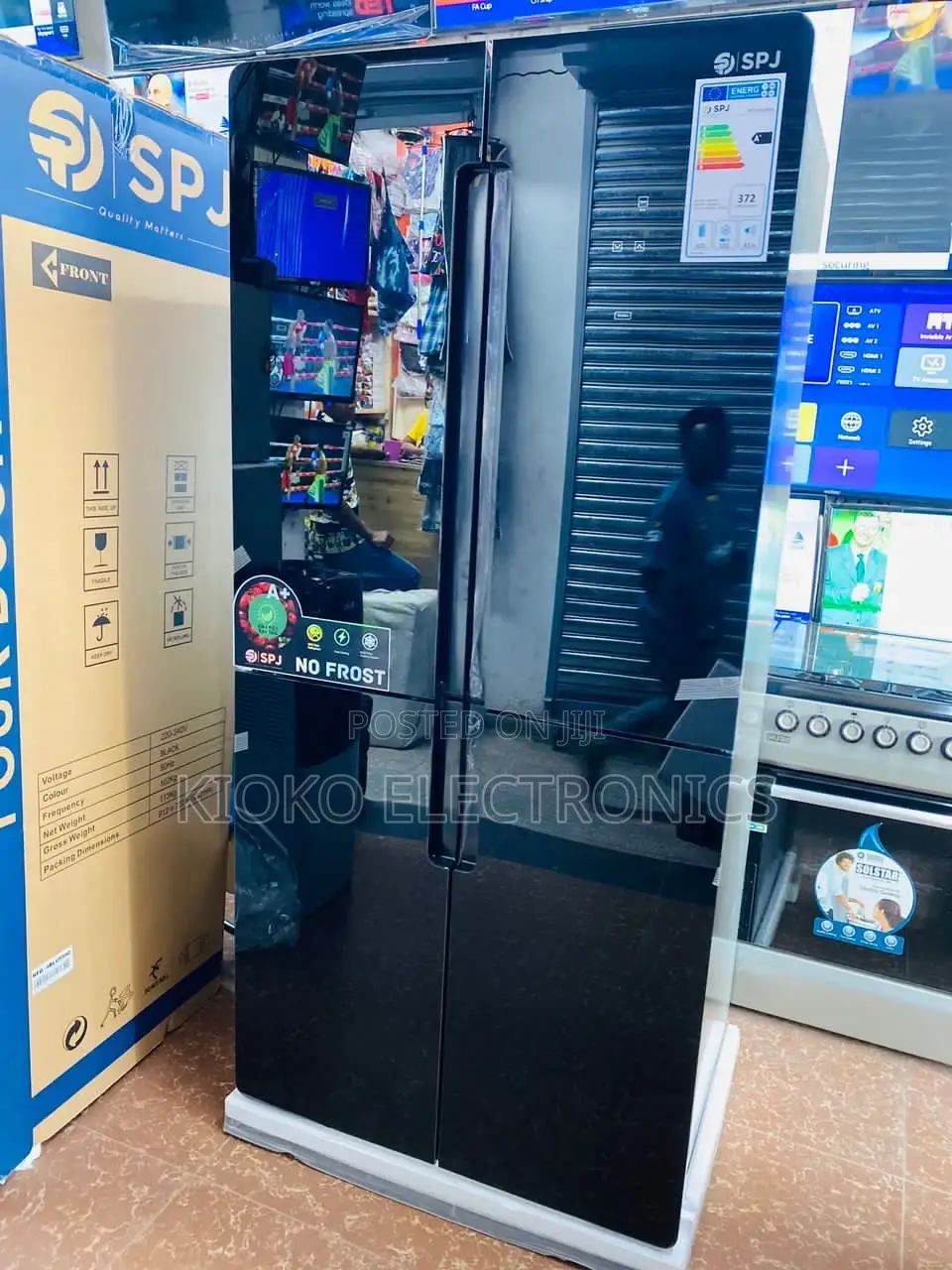 SPJ Side by Side Refrigerator