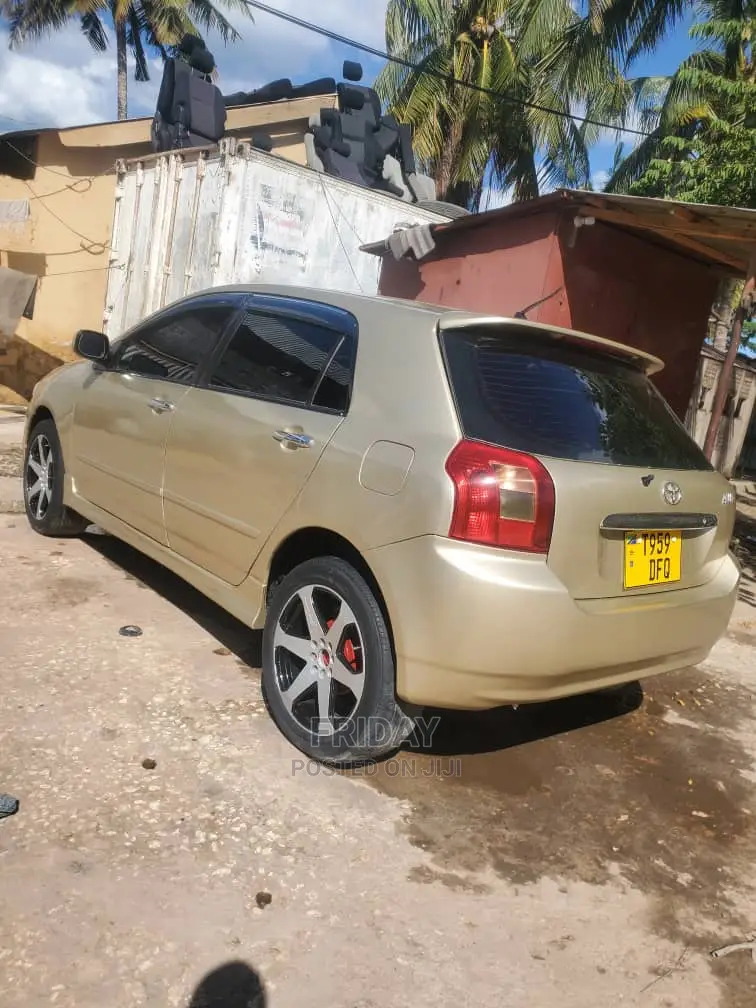 Toyota Allex 2002 Gold
