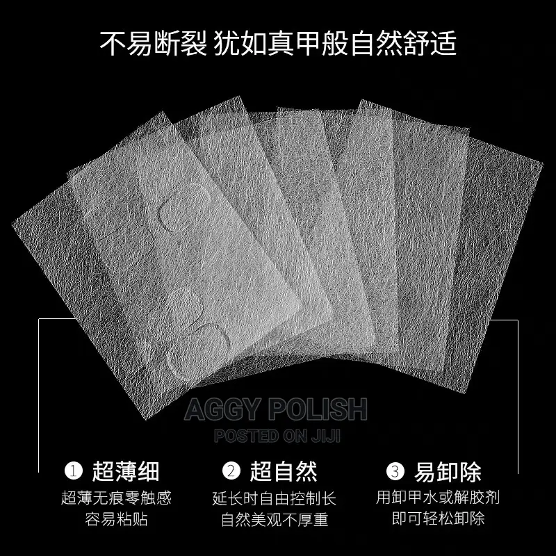 Fiber Glass/Fiber Paper Nail Extension