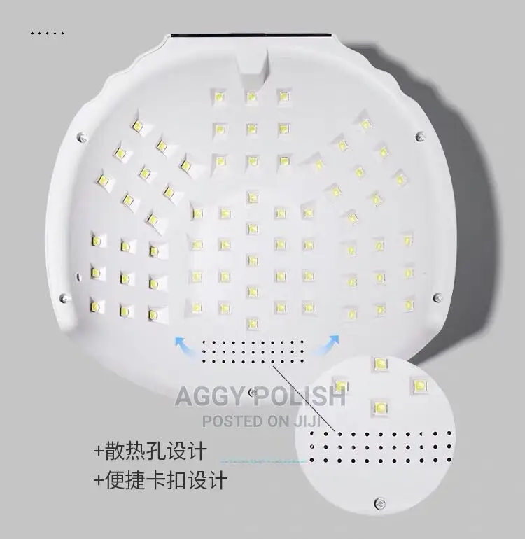 Nail Dryer Uv Led Lamp Two Hands
