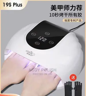 Nail Dryer Uv Led Lamp Two Hands