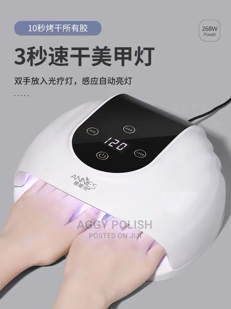 Nail Dryer Uv Led Lamp Two Hands