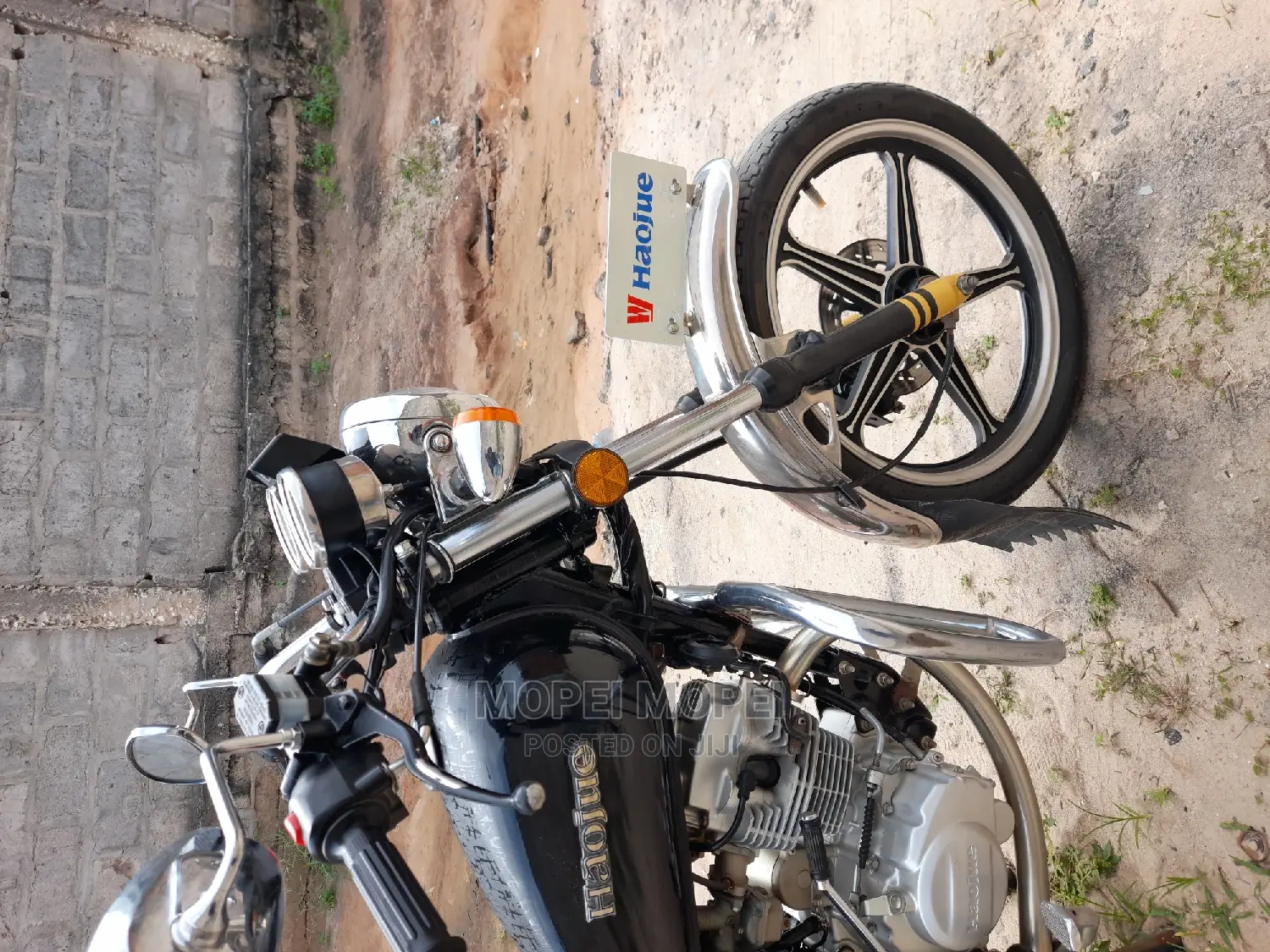 Haojue KA125 HJ125-22A 2022 Black