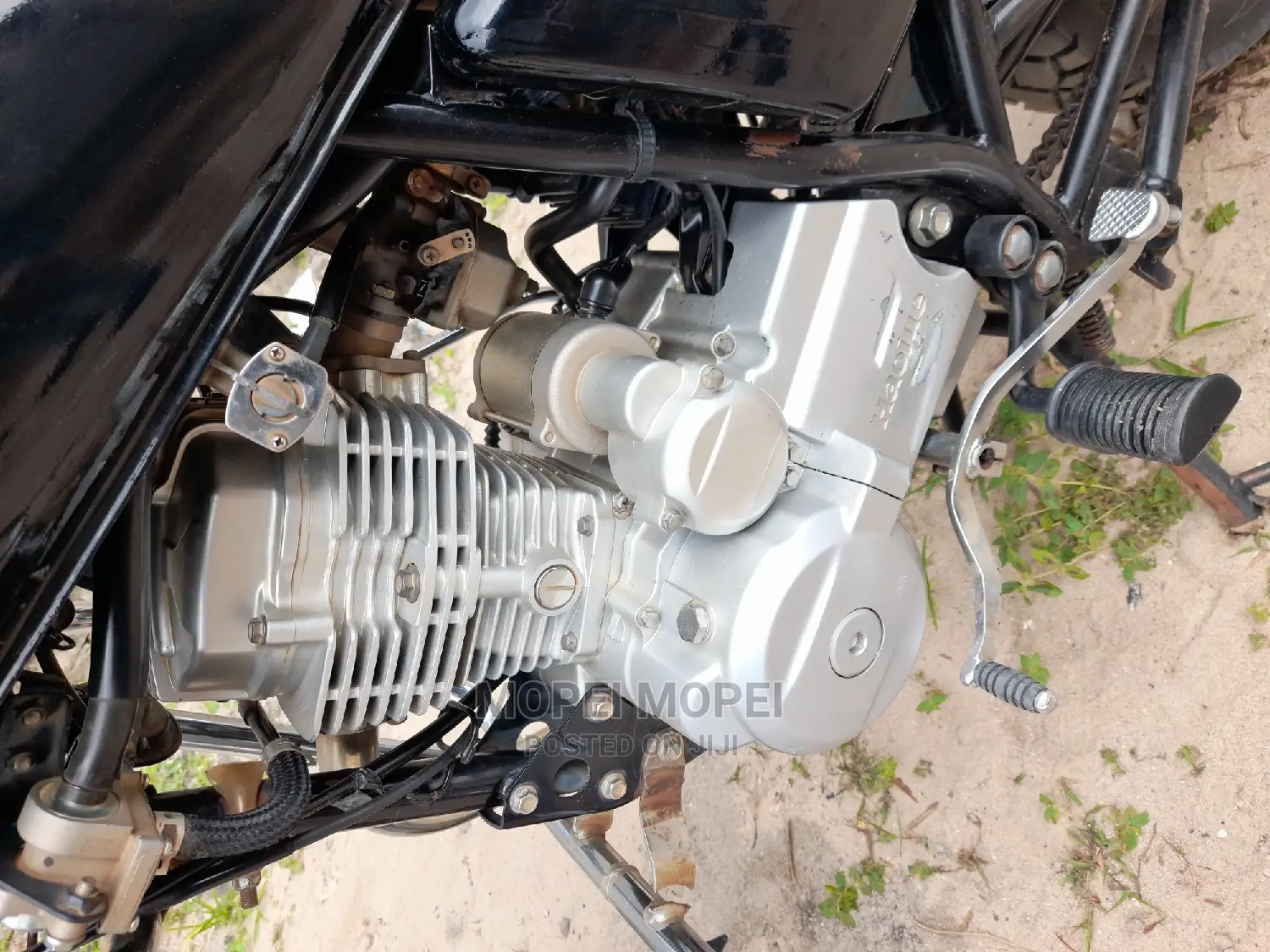 Haojue KA125 HJ125-22A 2022 Black