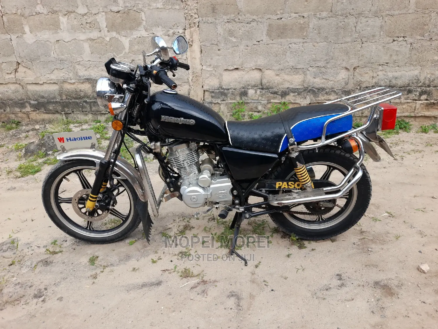 Haojue KA125 HJ125-22A 2022 Black