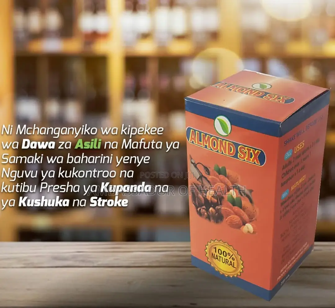 ALMOND SIX Inaondoa Presha Ya Kupanda Na Kushuka Na Stroke