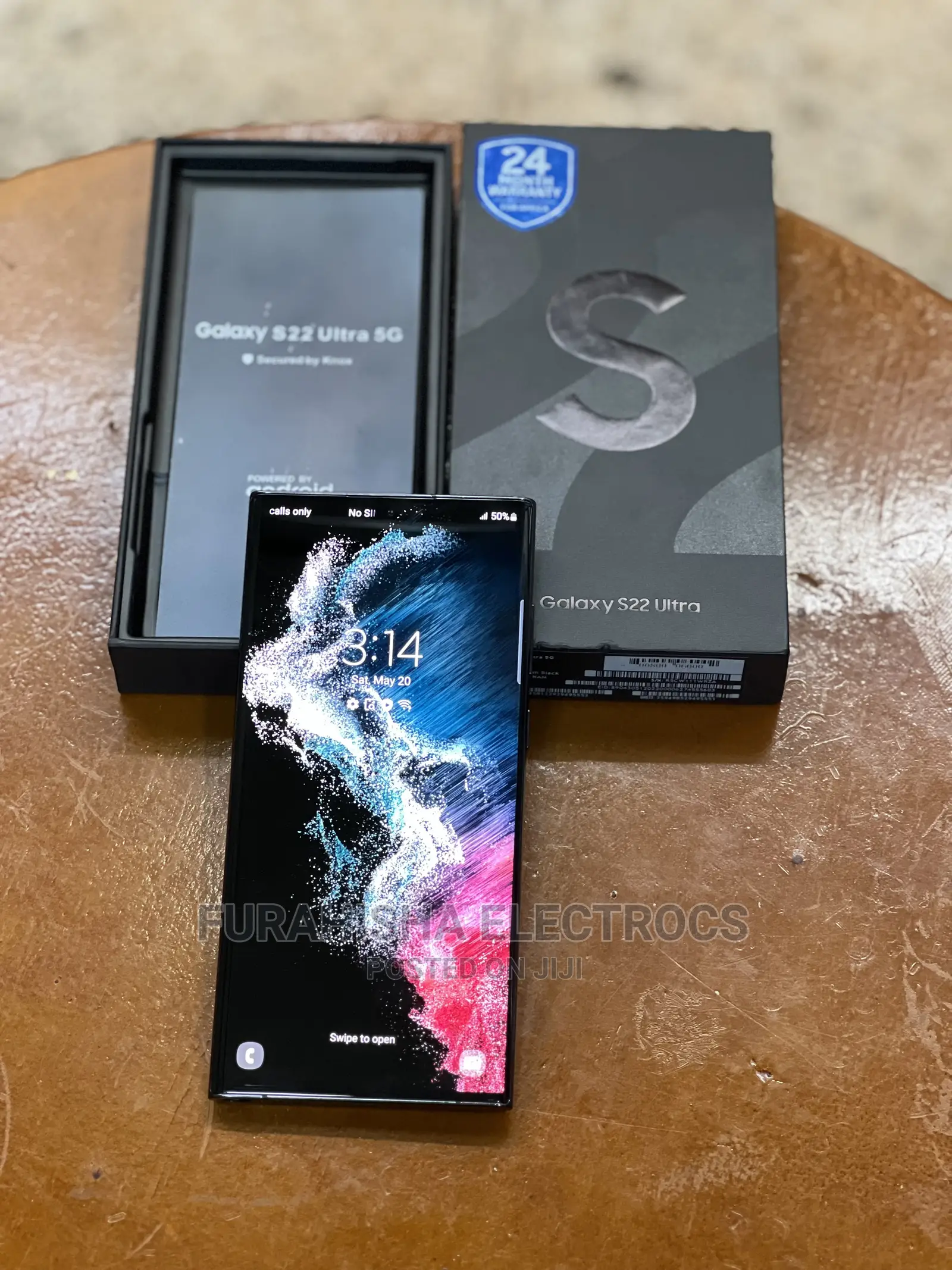 New Samsung Galaxy S22 Ultra 5G 128 GB Black