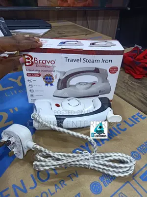Bravo Travel Steam IRON, Non STICK Soleplate  800W