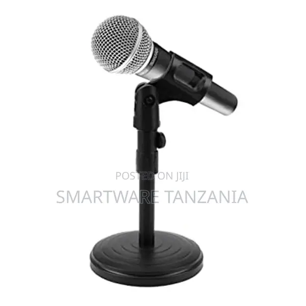 Desktop Microphone Stand, Extendable Adjustable Tabletop