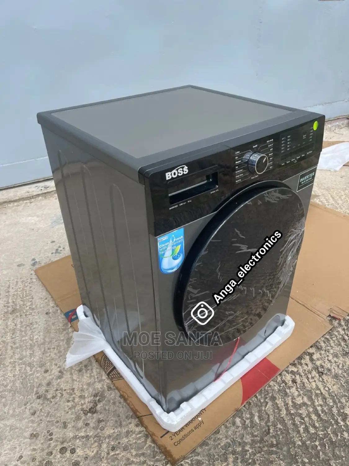 Boss Automatic Washing Machines Kg 10 Front Load