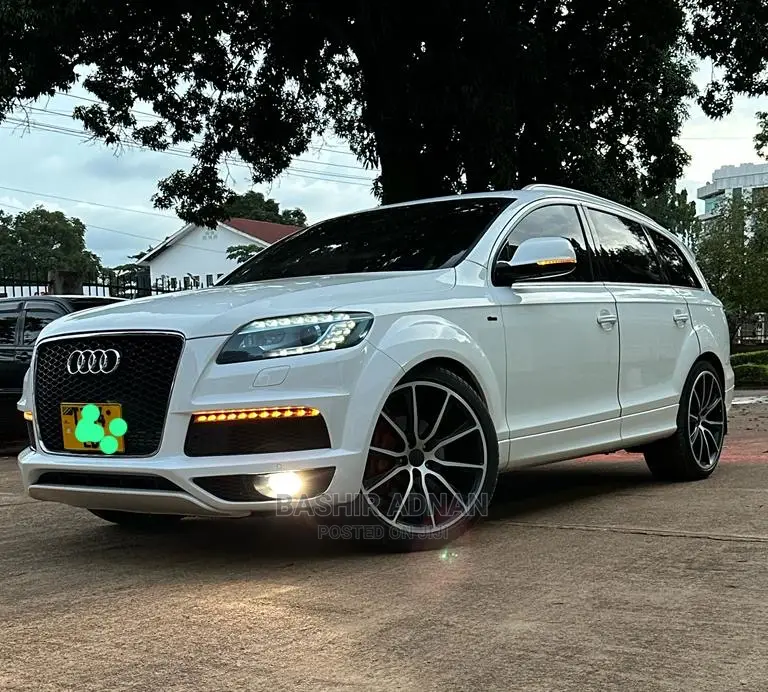 Audi Q7 3.0T S Line Quattro 2012 White