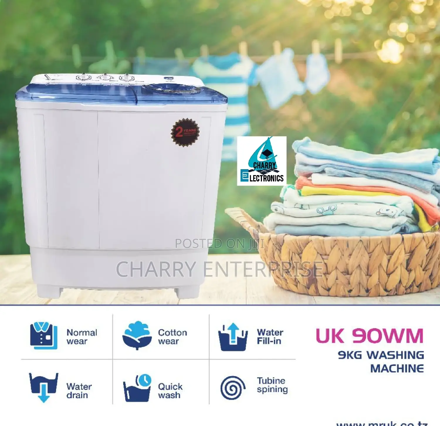 OFFER Mr UK Best Washing Machine 9 Kg