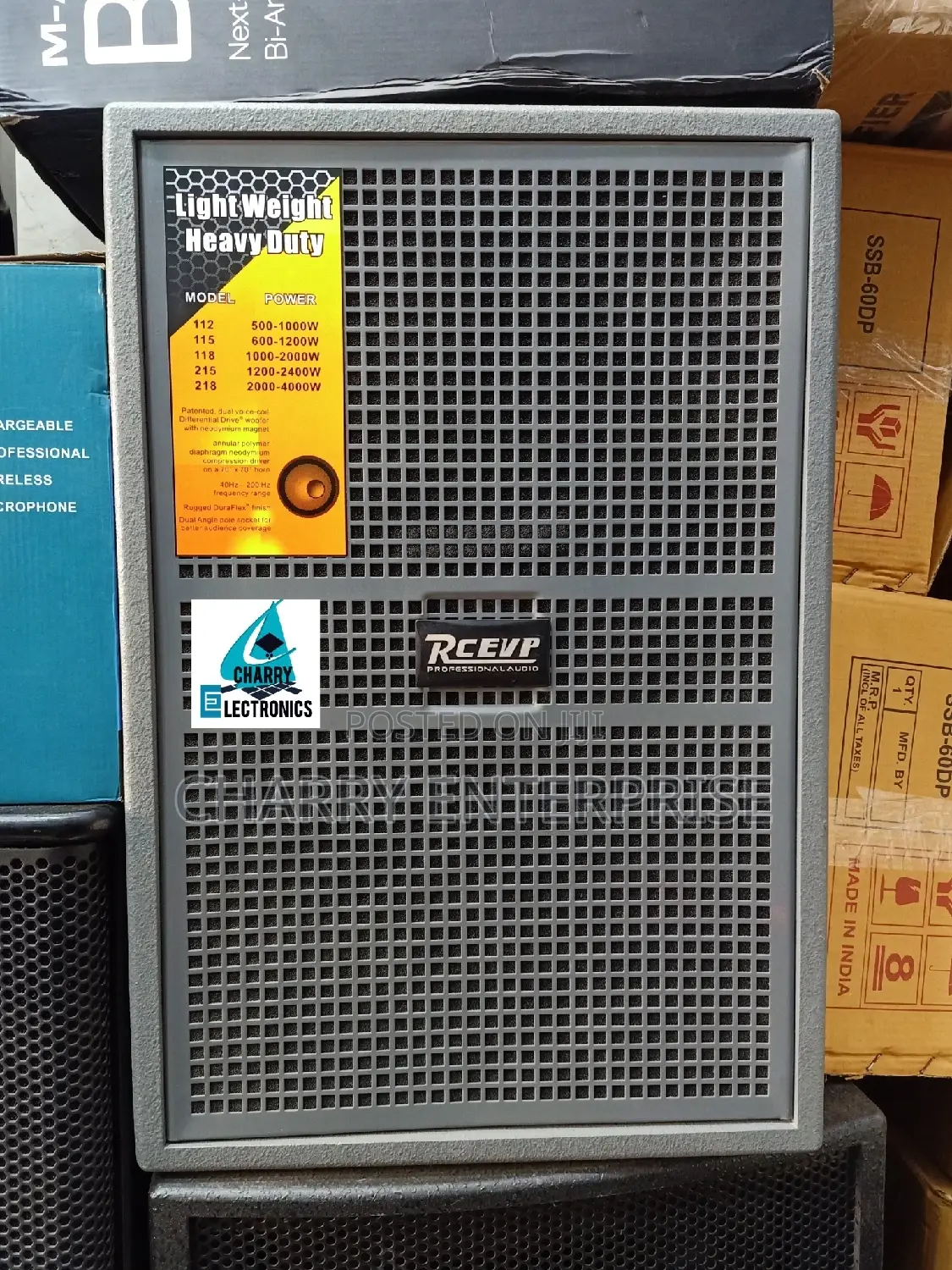 RCEVP Mid- Single Speaker With POWERFUL Sound15" Inch