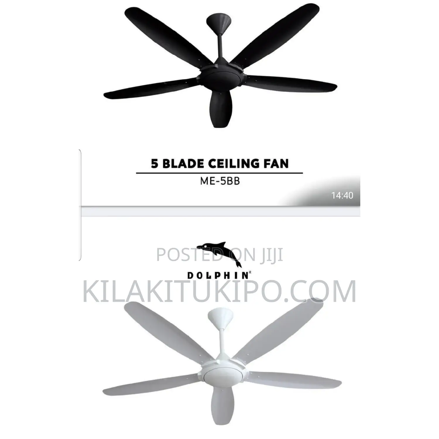 Dolphin Ceiling 5 Blade New Arrivals