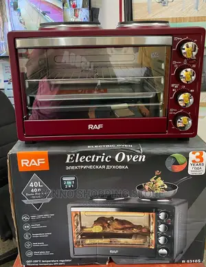 RAF Electric Oven With Plate 40L 2 in 1