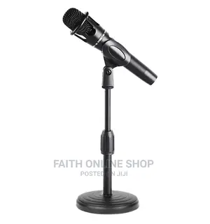 Microphone Stand for Broadcast Singing