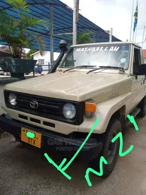 Toyota Land Cruiser HDJ 100 2001 Beige