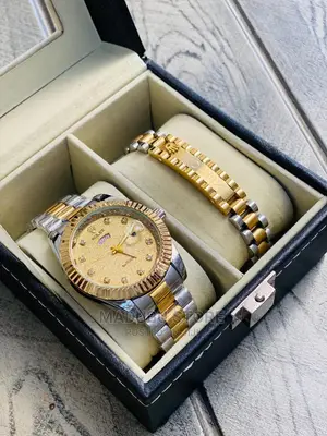 A Set of Rolex Watch and Bracelet