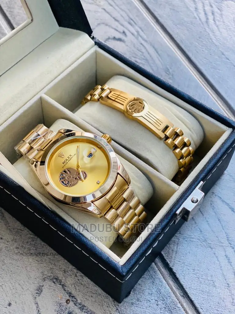 A Set of Rolex Watch and Bracelet