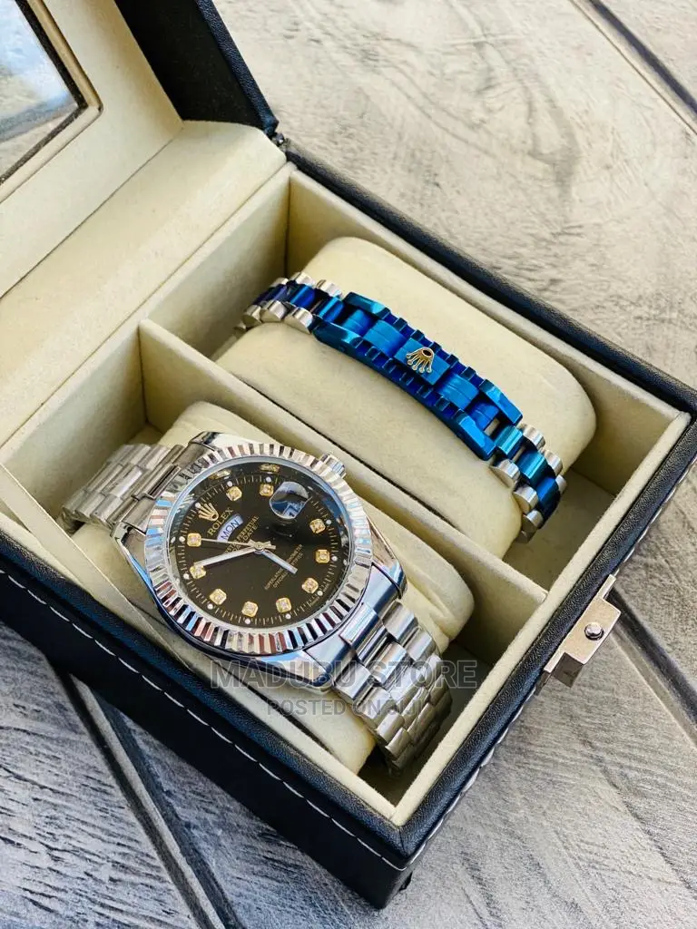 A Set of Rolex Watch and Bracelet