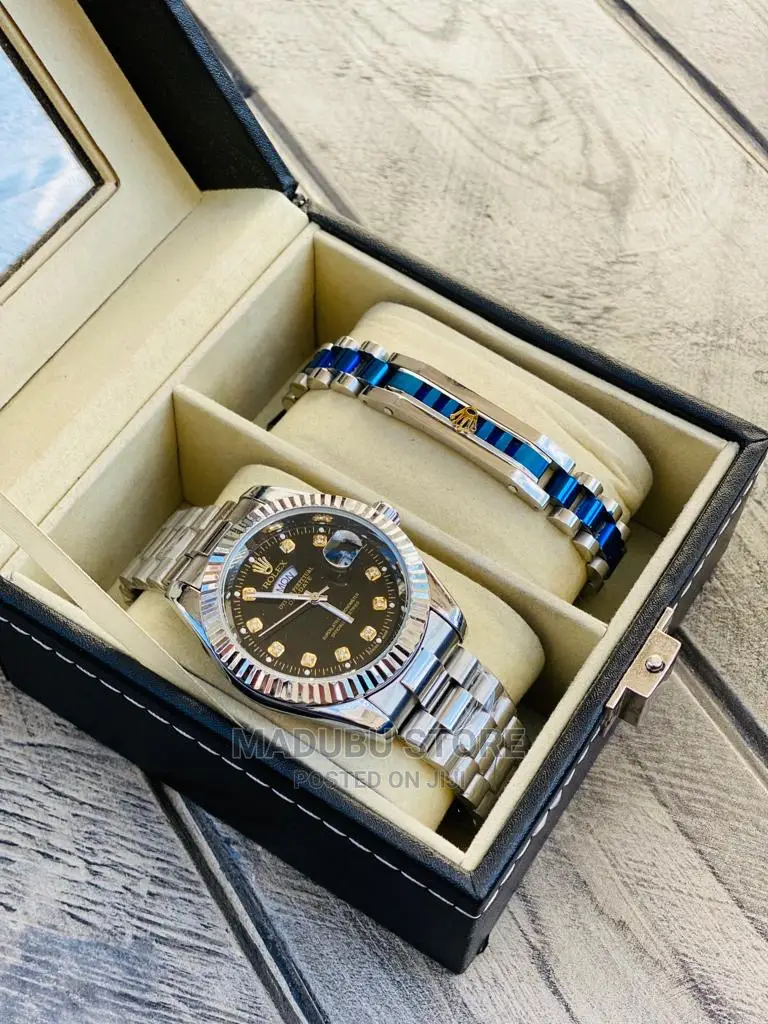 A Set of Rolex Watch and Bracelet