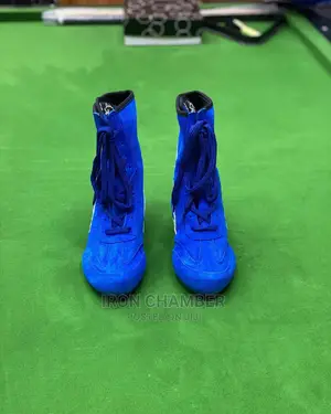 Boxing Boots.(Blue Red)