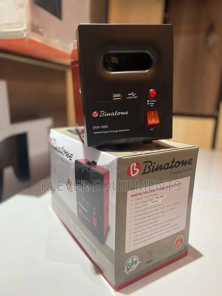 Binatone Digital Voltage Stabilizer 1600va