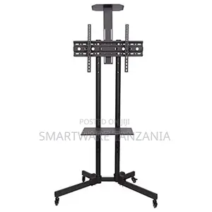 Portable TV Stand Mobile TV Floor Stand With Tray 32"-70"