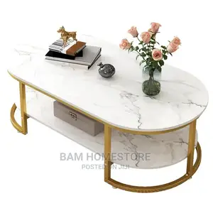 Marble Glass Table