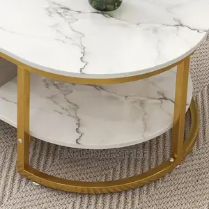 Marble Glass Table
