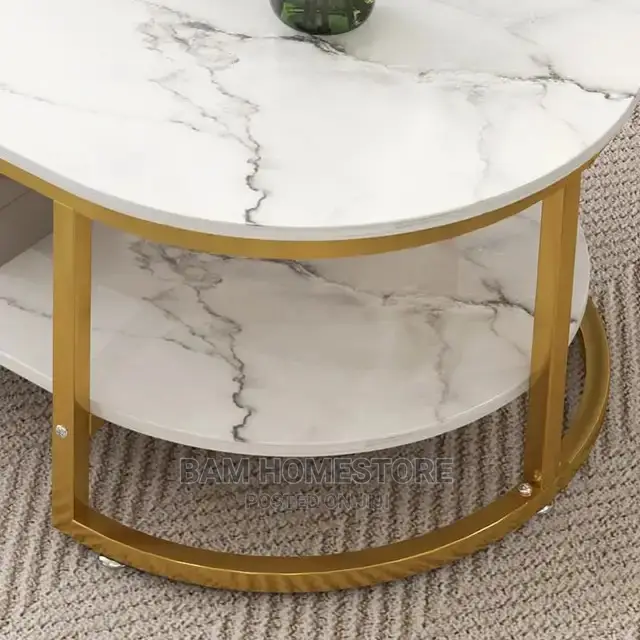 Marble Glass Table