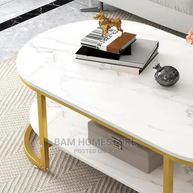 Marble Glass Table