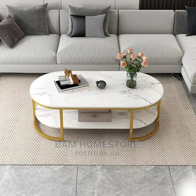 Marble Glass Table