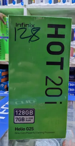 New Infinix Hot 20i 128 GB Black