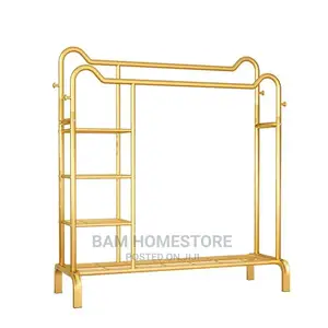 Garment Gold Rack