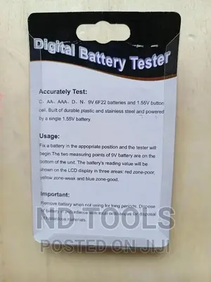 Digital Battery Tester