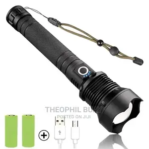 Flashlights, Zoomable Water Rechargeable Flashlights